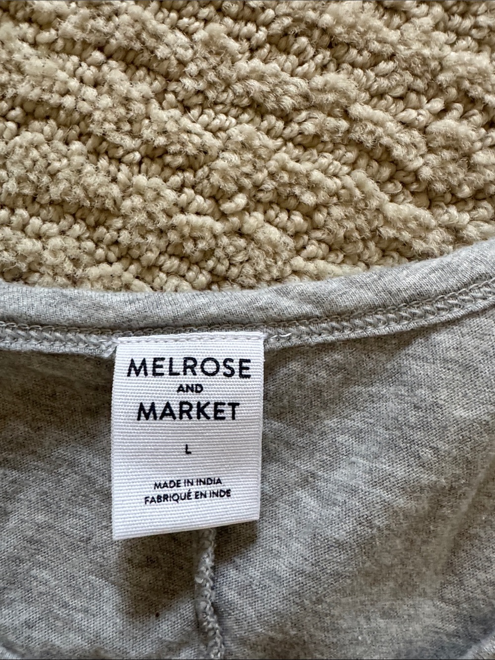 Melrose and Market Ribbed Pink & Neutral Tank Tops Set Bundle of 4 - Picture 8 of 10